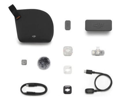 Mikrofon DJI Mic Mini 2S (1 TX + 1 Mobile RX + etui ładujące)
